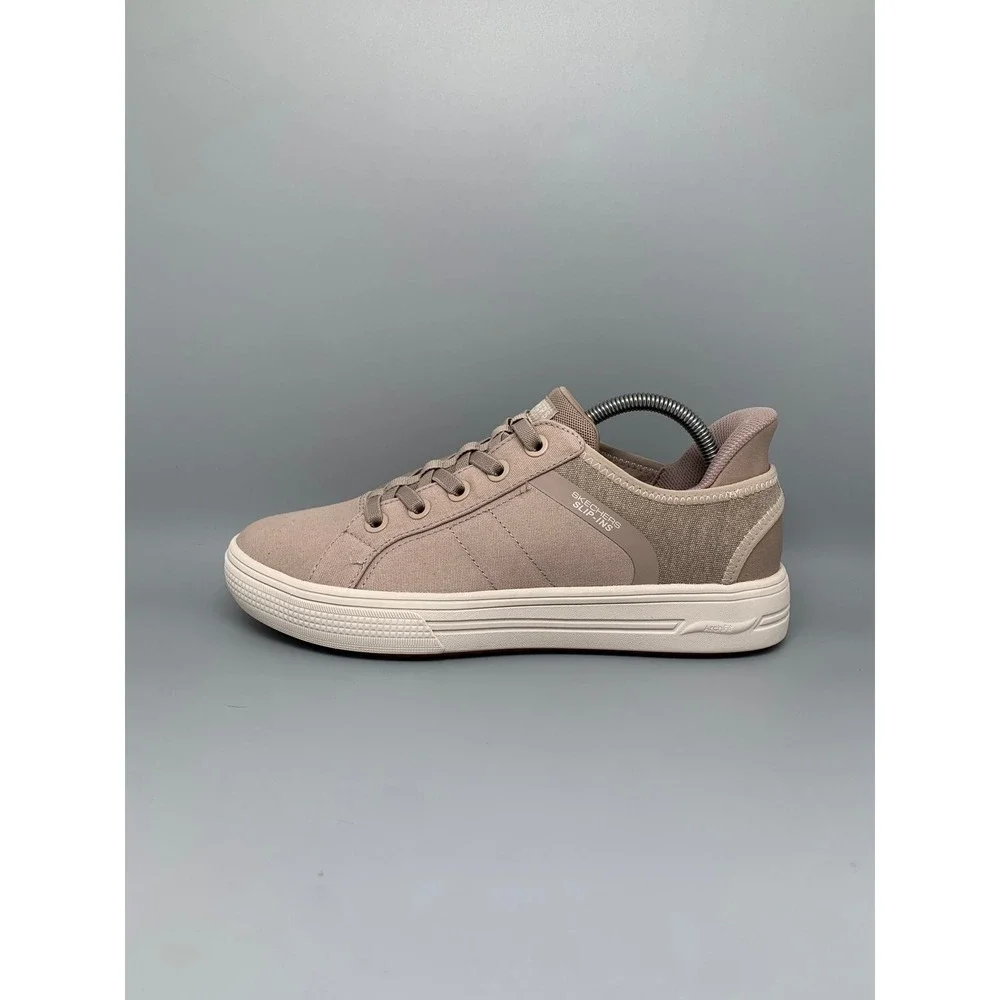 Skechers Slip-ins Arch Fit Eden LX Tan Sneakers 183225 Men's Sz‎ 8.5 Women's 10